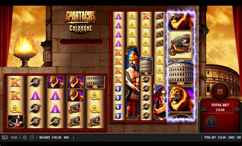 spartacus slot machine|Spartacus Super Colossal Reels Online Slot – Spin To Win.